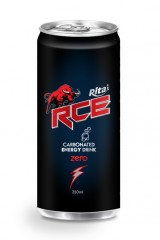 250ml Carbonated energy drink RCE